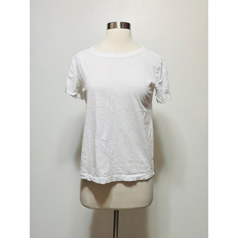 LOFT SHORT SLEEVE TEE IN WHITE SIZE SMALL